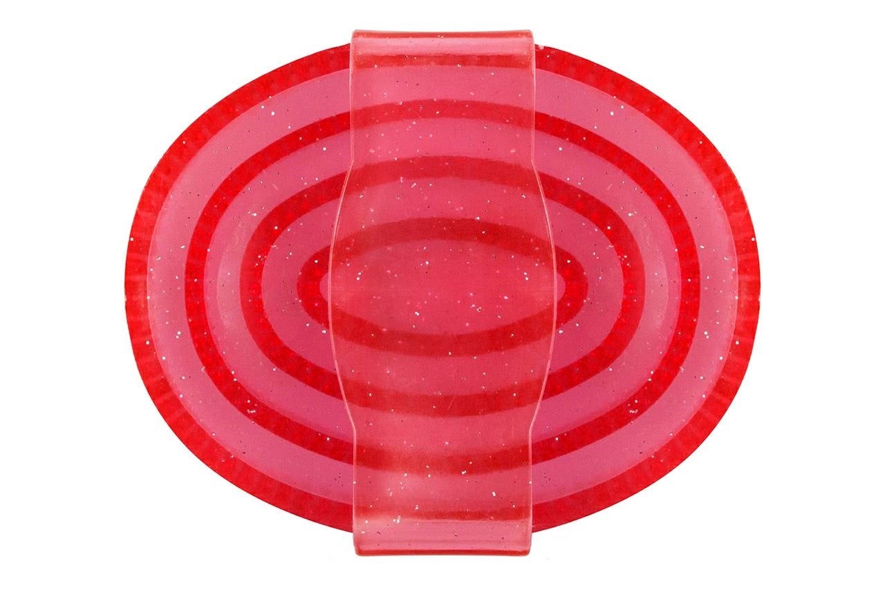 USG Gummistriegel transparent mit Glittereinlagen USG Gummistriegel transparent mit Glittereinlagen