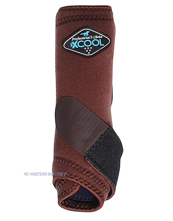 2 X COOL Sport Medicine Frontboots CHOCO choco