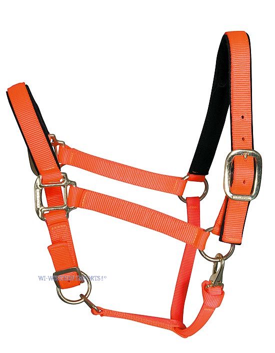 Tuff Stuff Halter - Orange 1349_0-2