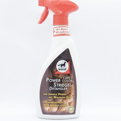 Leovet Power Color Striegel Detangler mit Walnuss Leovet Power Color Striegel Detangler mit Walnuss