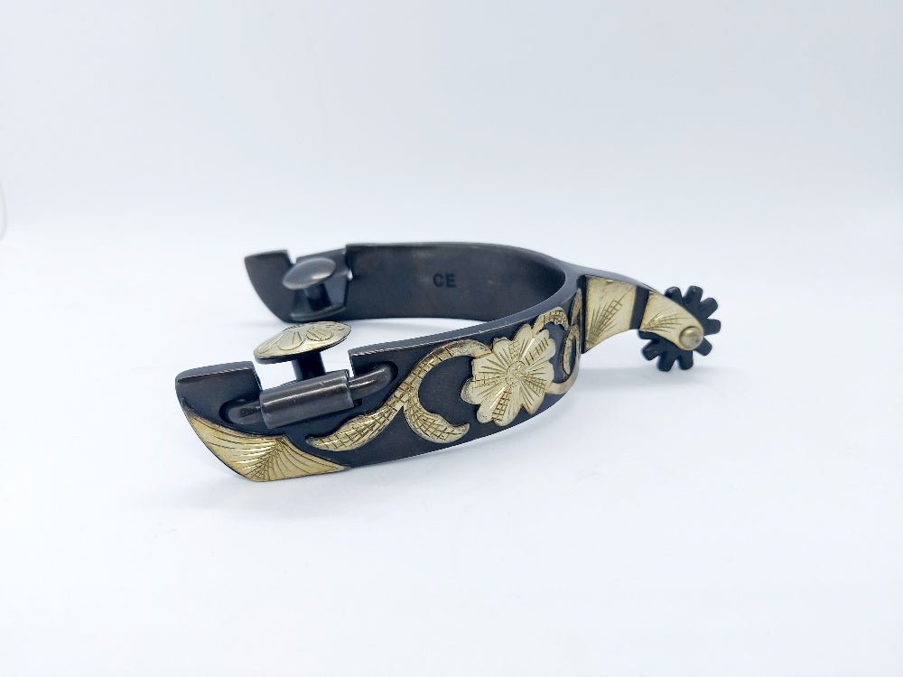 Sporen Classic Equine Blumenranke antik Sporen Classic Equine Blumenranke antik