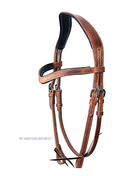 Westerntrense Anatomically Shaped hell ANATOMICALLY SHAPED HEADSTALL, HARNESS