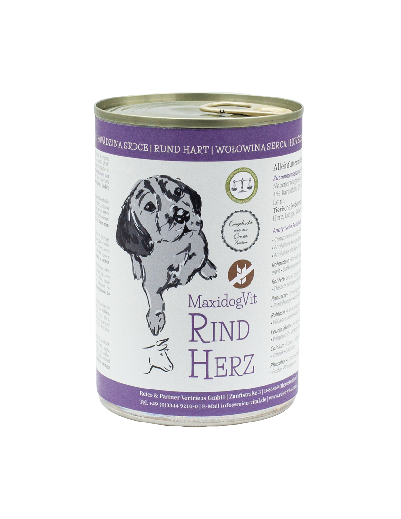 Reico MaxidogVit Rind Herz Reico MaxidogVit Rind Herz