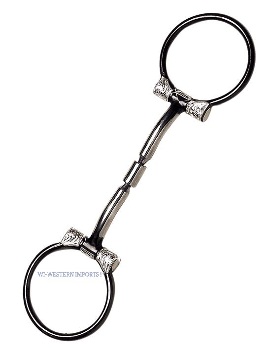 Silver Billy Allen Offset Dee Snaffle Silver Billy Allen Offset Dee Snaffle 2511