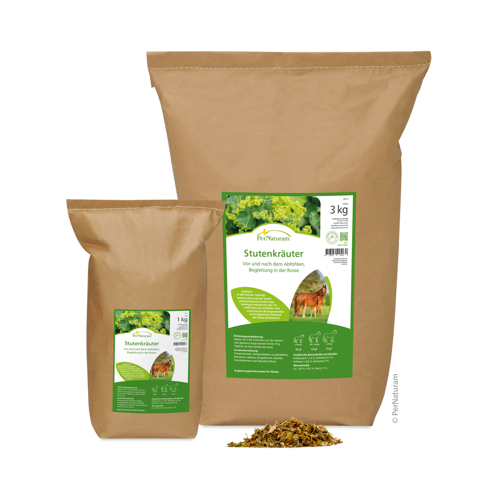 PerNaturam Stutenkräuter 1 Kg