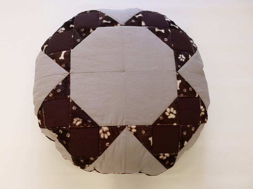 Patchwork Kissen Kissen von oben