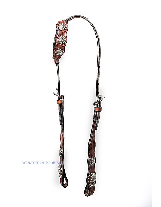 Show-Einohrtrense mit Conchos Showtrense AE137