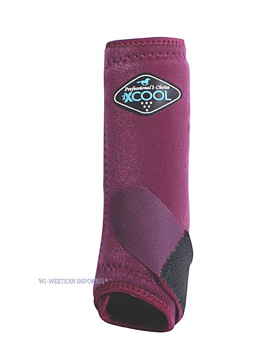 2 X COOL Sport Medicine Frontboots WINE 2 x cool wine