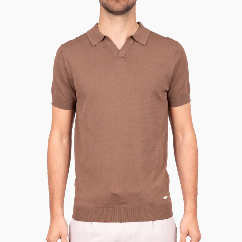 SEVEN DIALS SDL26106TU19 HAYDEN Polo -Tabacco