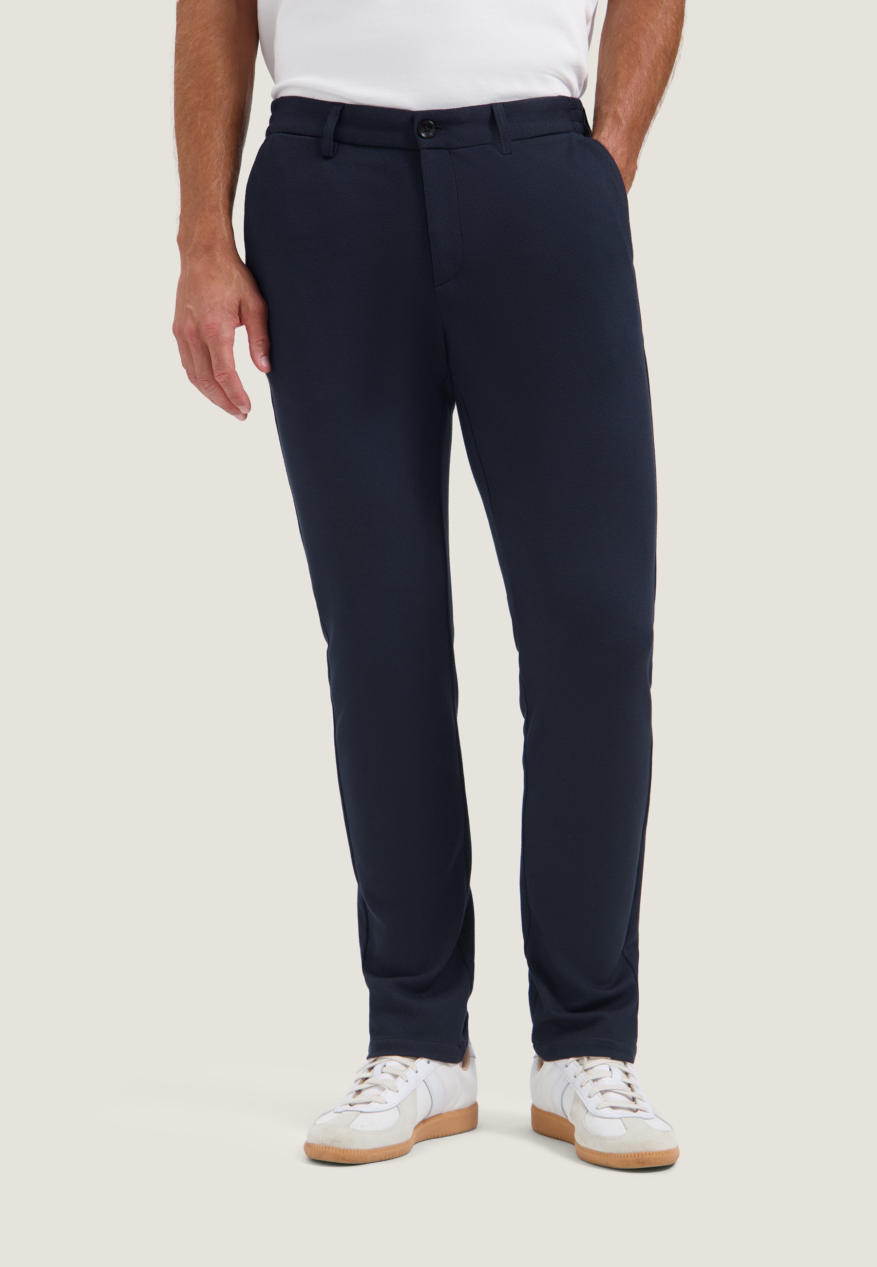 DESTREZZED 502034 MARLON PIQUE CHINO-Dk. Navy