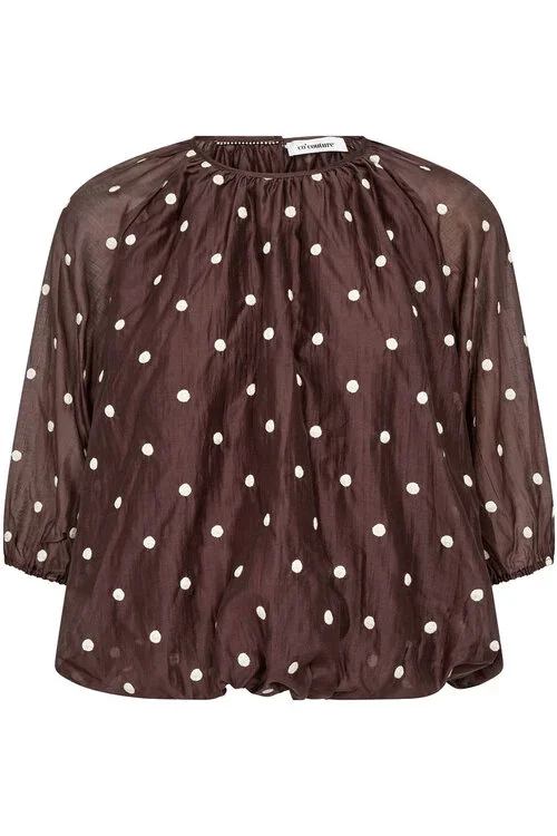 CO'COUTURE 500042 DitaCC Dot Balloon Blouse