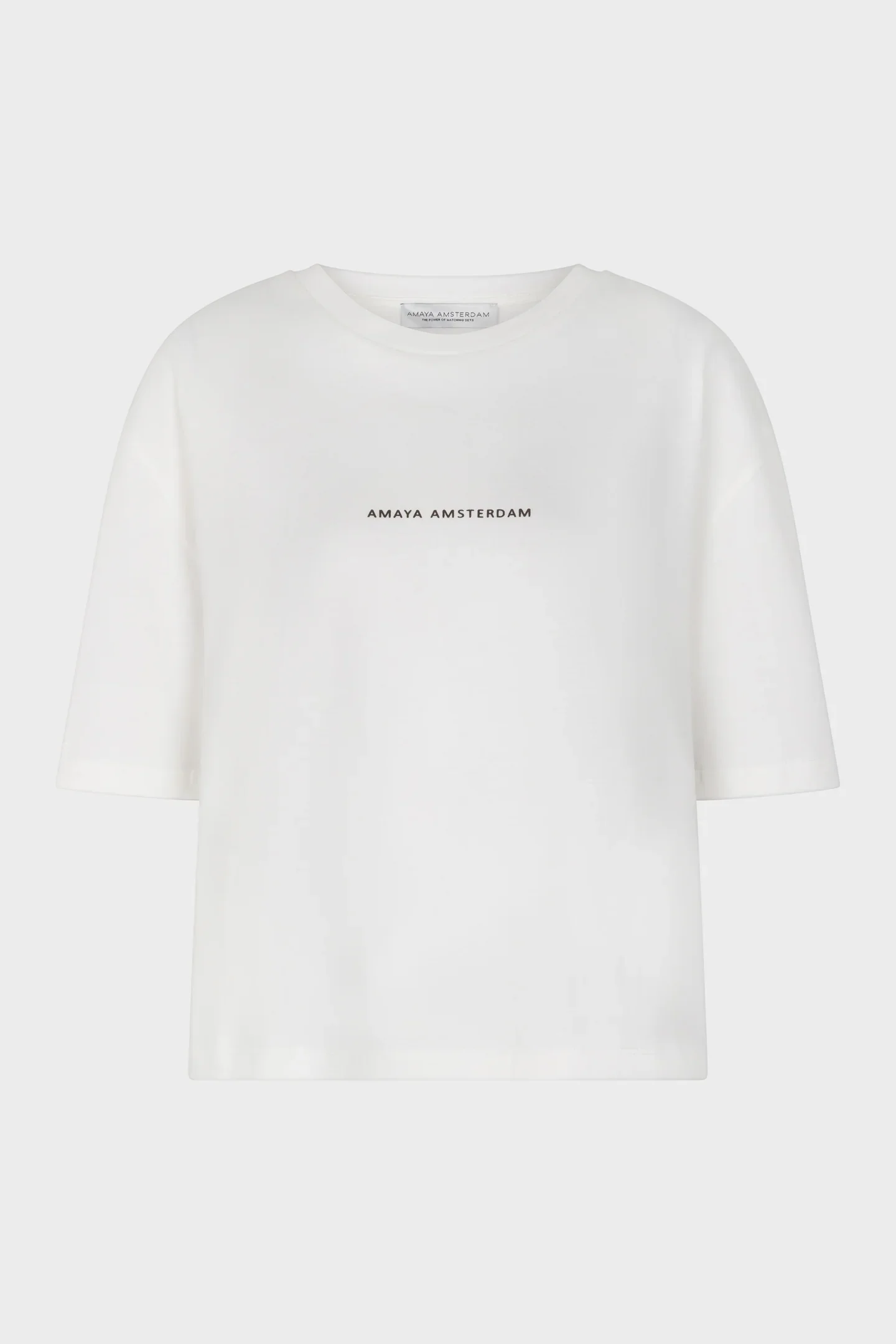 AMAYA Amsterdam Bailey T-shirt bruin