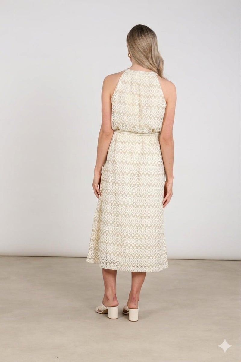 NUKUS NKS14029 Vio Dress Zigzag