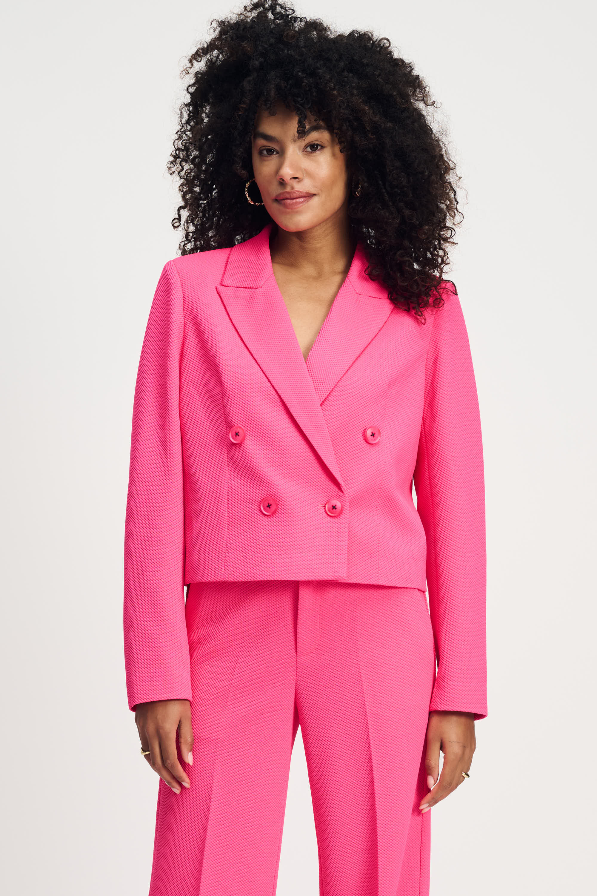 POM Amsterdam SP9059 BLAZER - Short Vibrant Pink