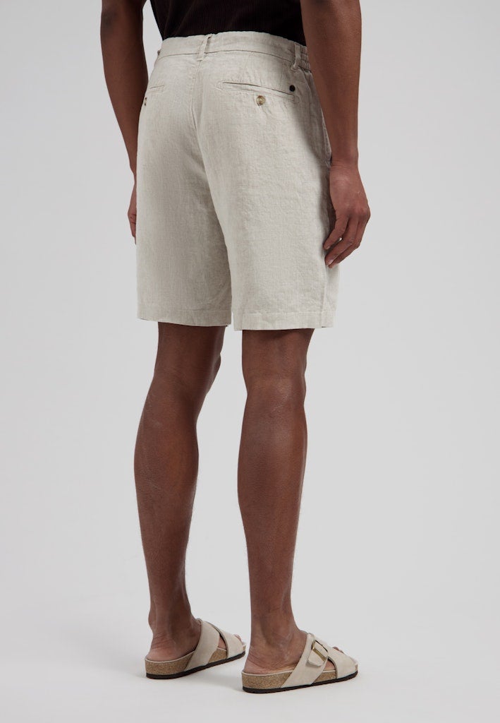 DSTREZZED 515558-SS26 Logan Beach Shorts - Sand Melange