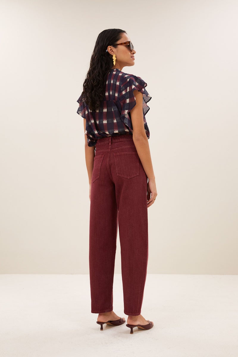 BY-BAR 26419313 begum wine jeans