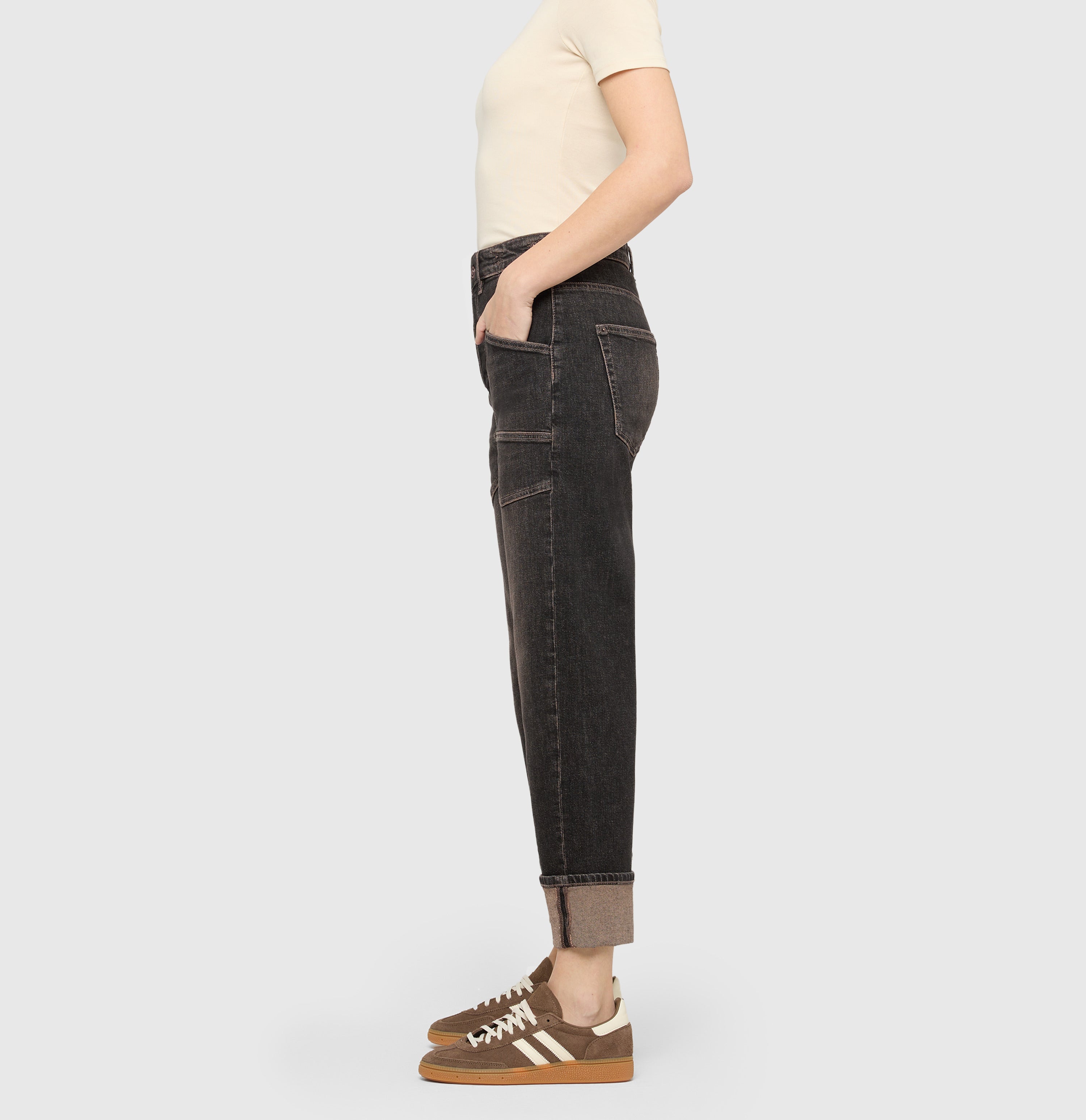MAC 0361L 2321-90 Baggy Straight Relaxed Fit Jeans