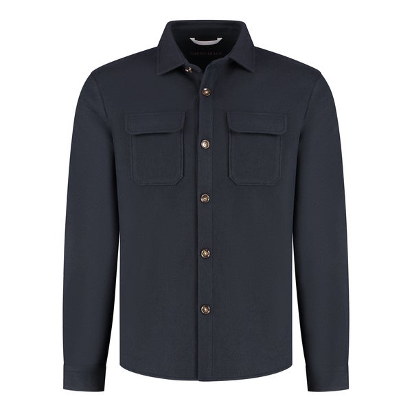 SEVEN DIALS SDL26314RE35 KUNMING overshirt - navy