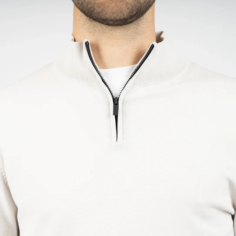 SEVEN DIALS SDL00005RA41 SPIKE HalfZip Pullover-light grey