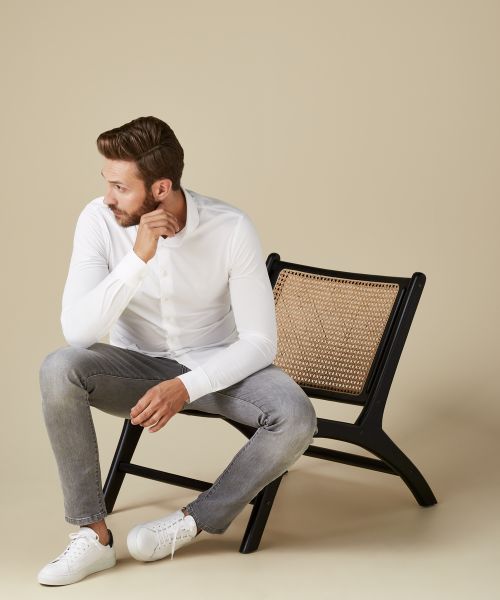 PROFUOMO JAPANESE KNIT SHIRT PP2HC10006