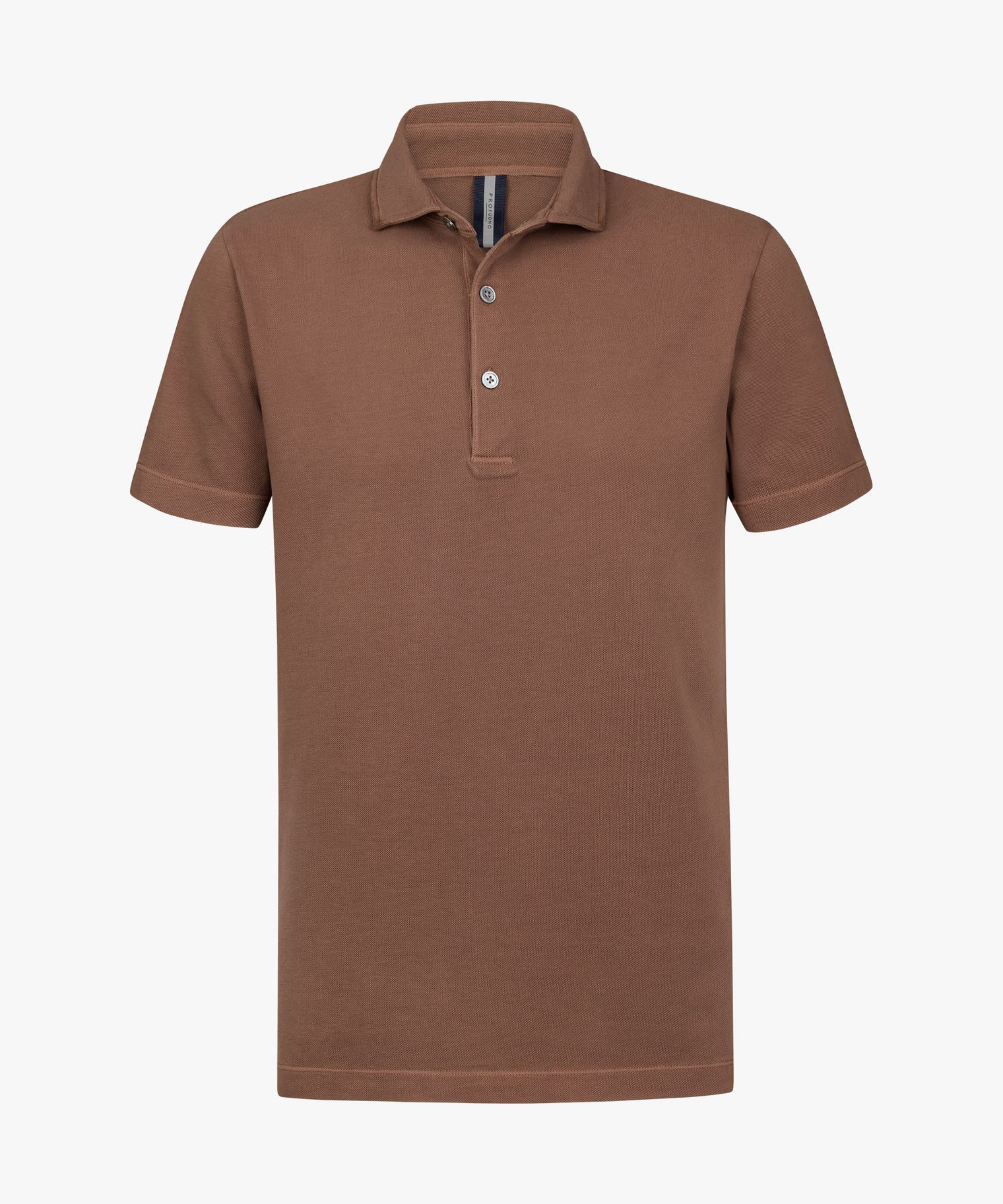 PROFUOMO PPXD10021E Clay Garment Dye polo
