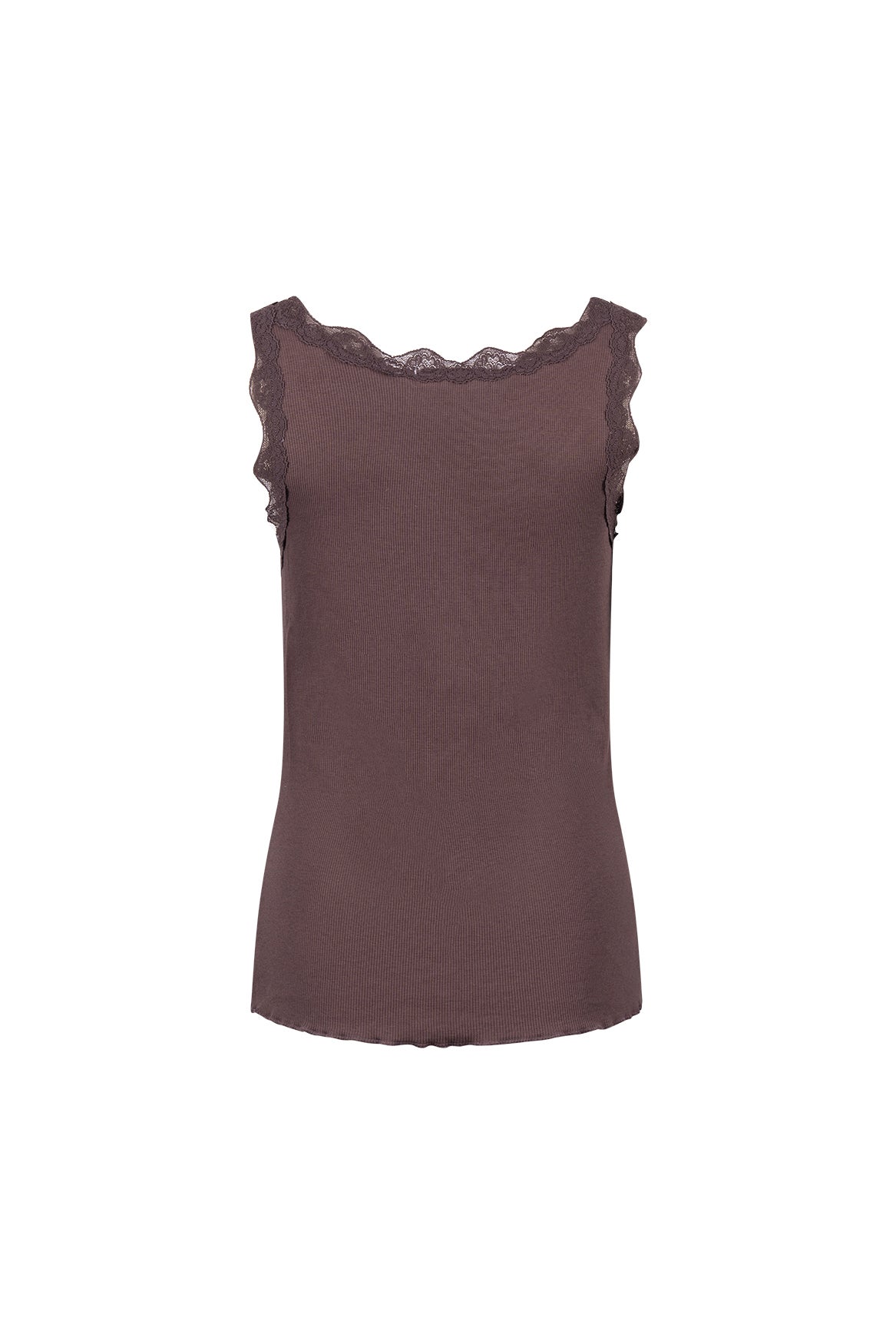 NUKUS NKF06003 Maddie Singlet Kant- Chocolate