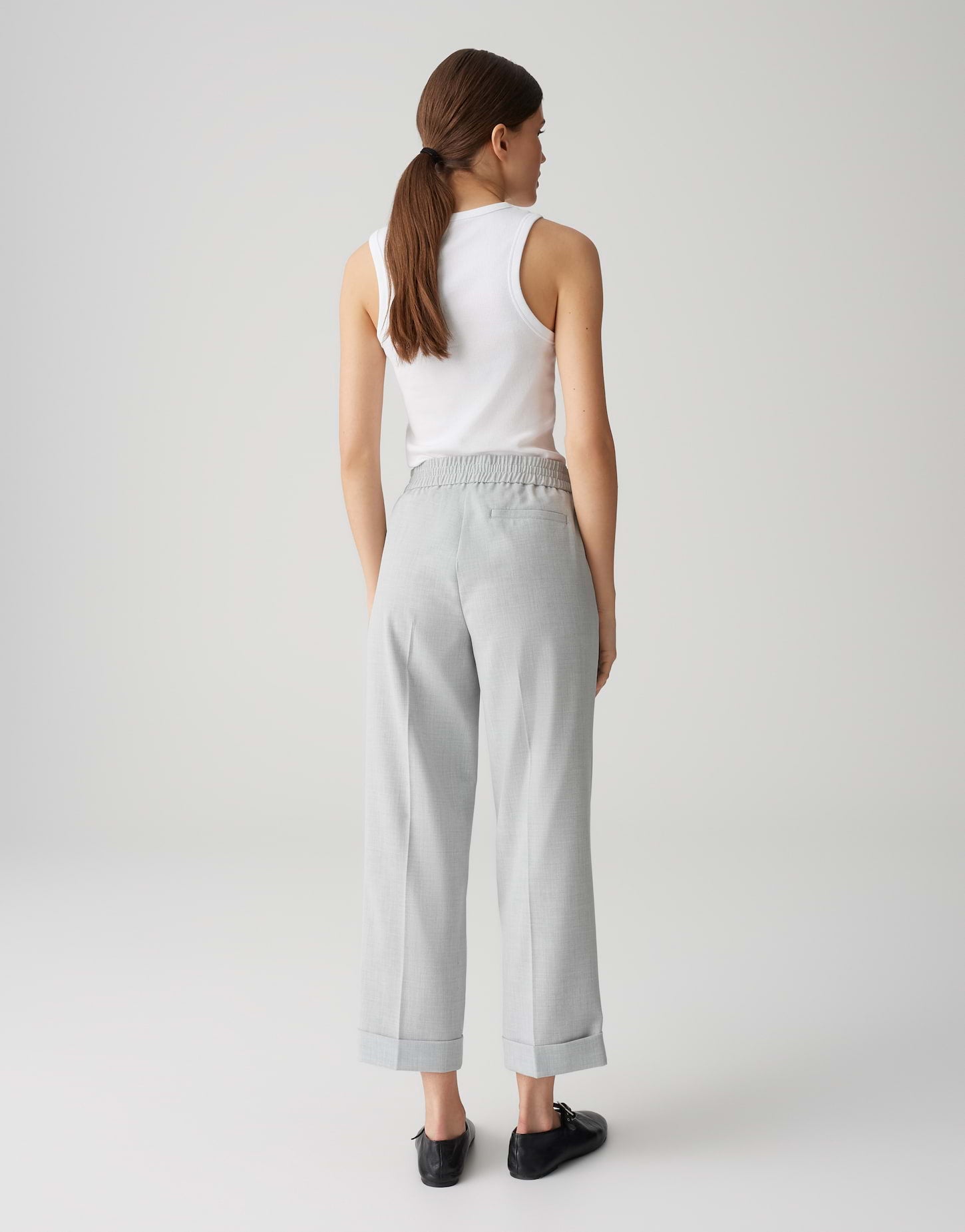 OPUS 10438713326100 Melosa city Pant-hazy fog
