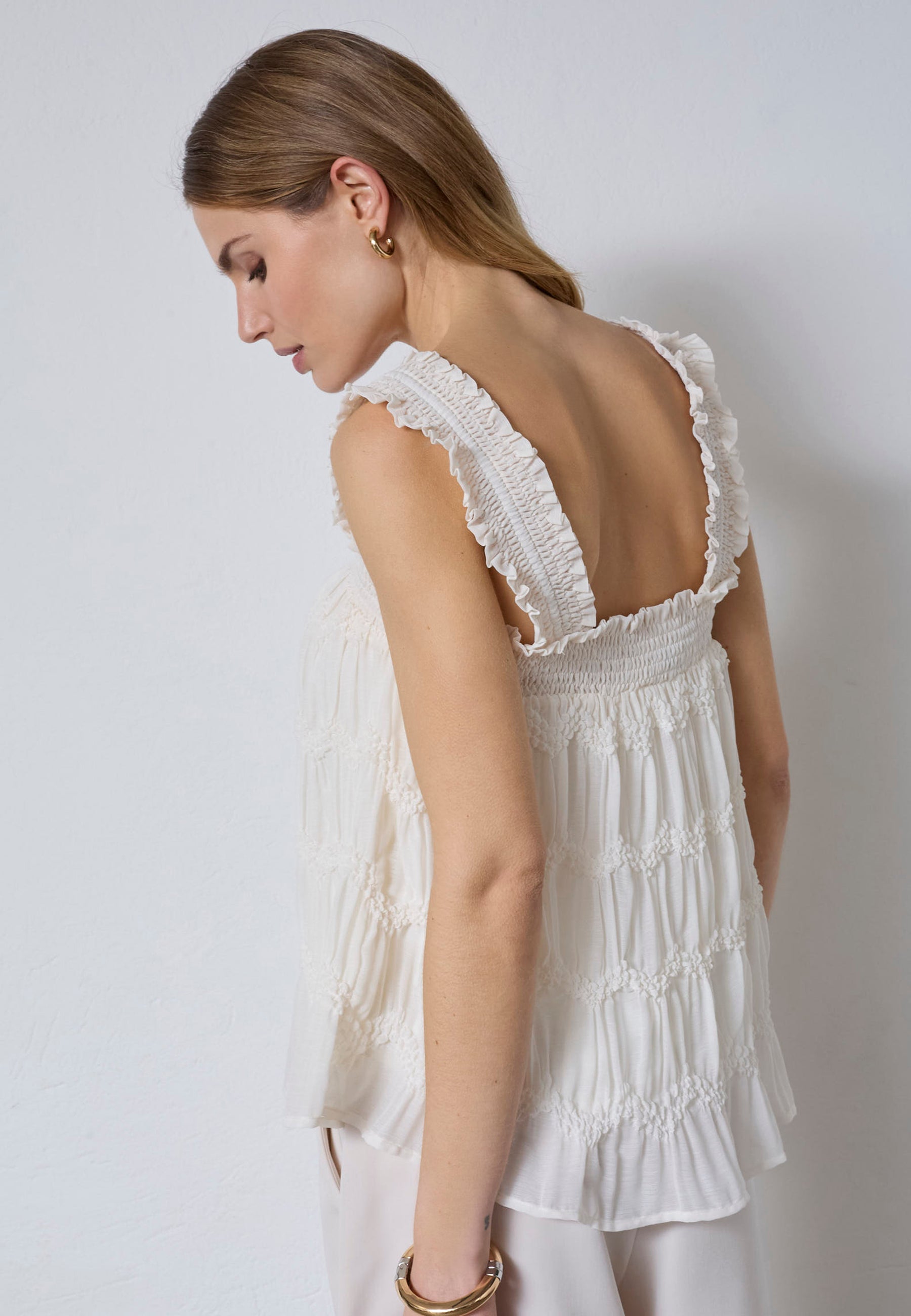 CO'COUTURE 45163 JerryCC SmockStrap Top