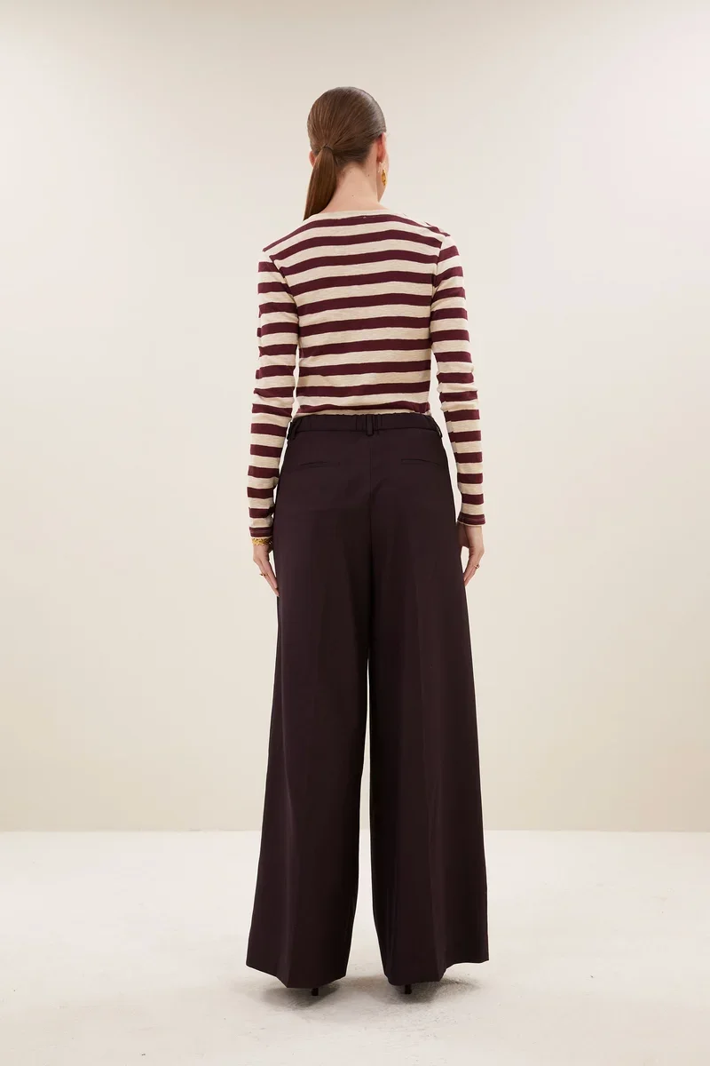 BY-BAR 26411101 BasicLS BigStripe T-Shirt