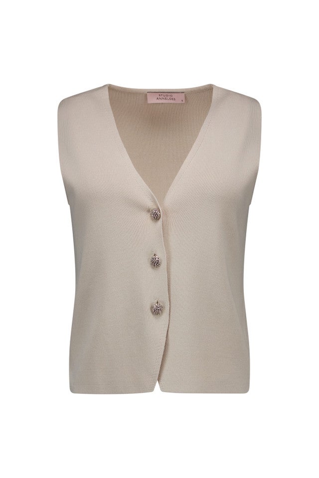 STUDIO ANNELOES 13770 Fenna knitted gilet