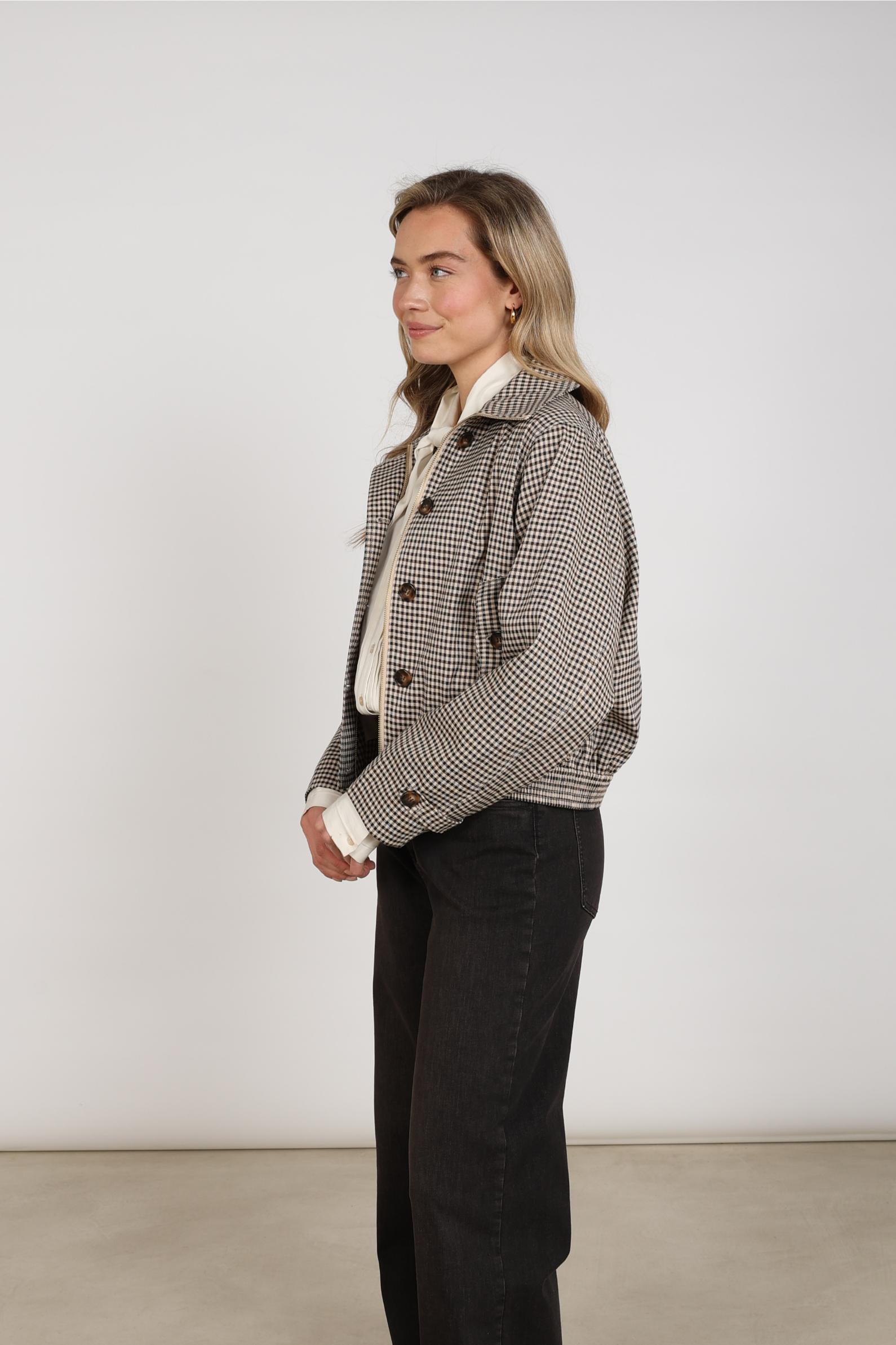 NUKUS NKF13166 Dahlia Jacket Check