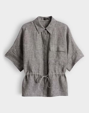 OPUS 10574913218444 Faluri getaillerde SS Blouse