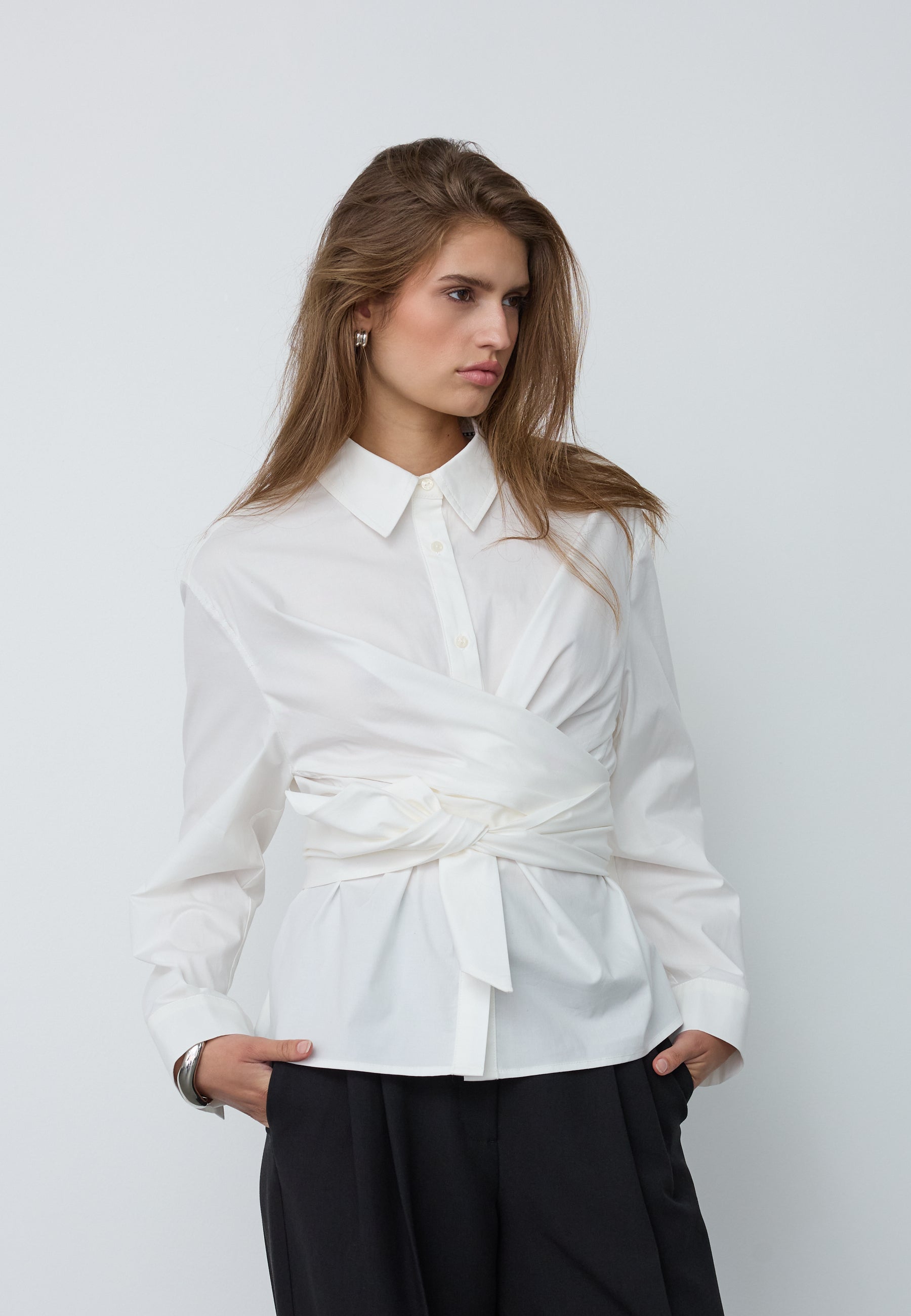 CO'COUTURE 500611 HalenCC Tie Shirt