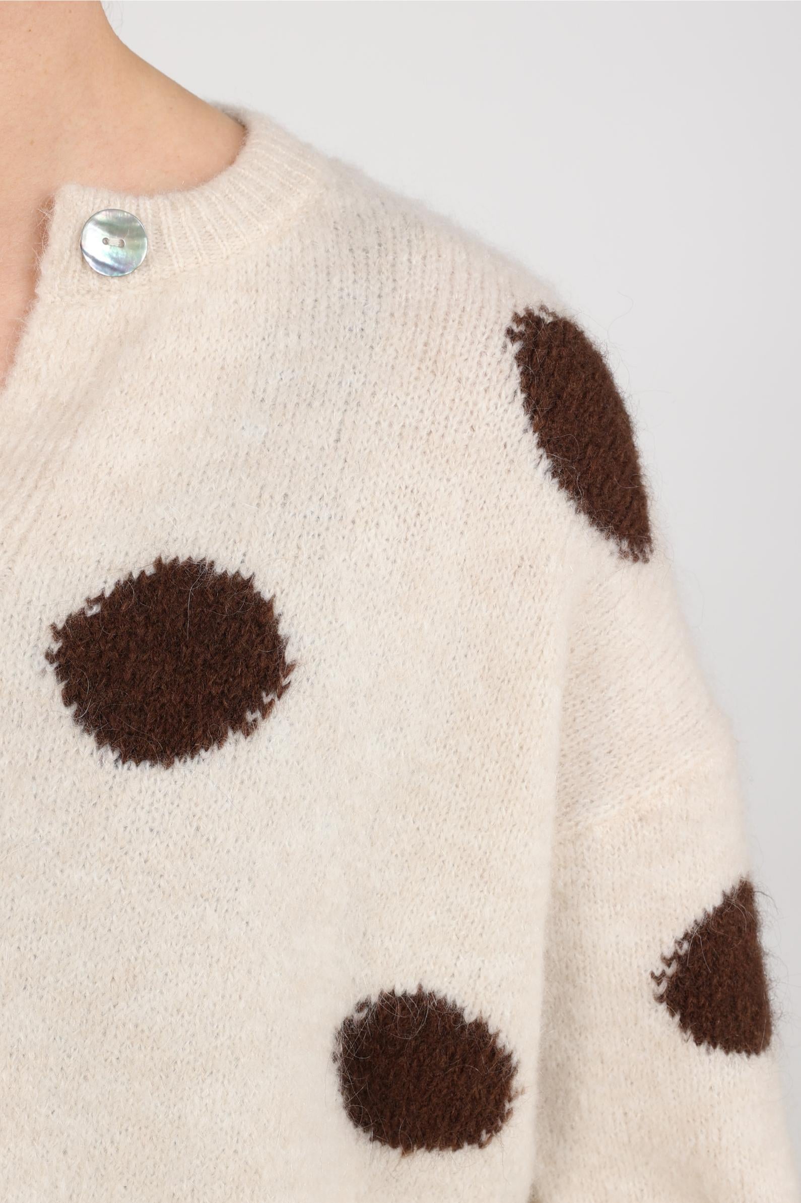 NUKUS NKF05031 Laure Cardigan Dots