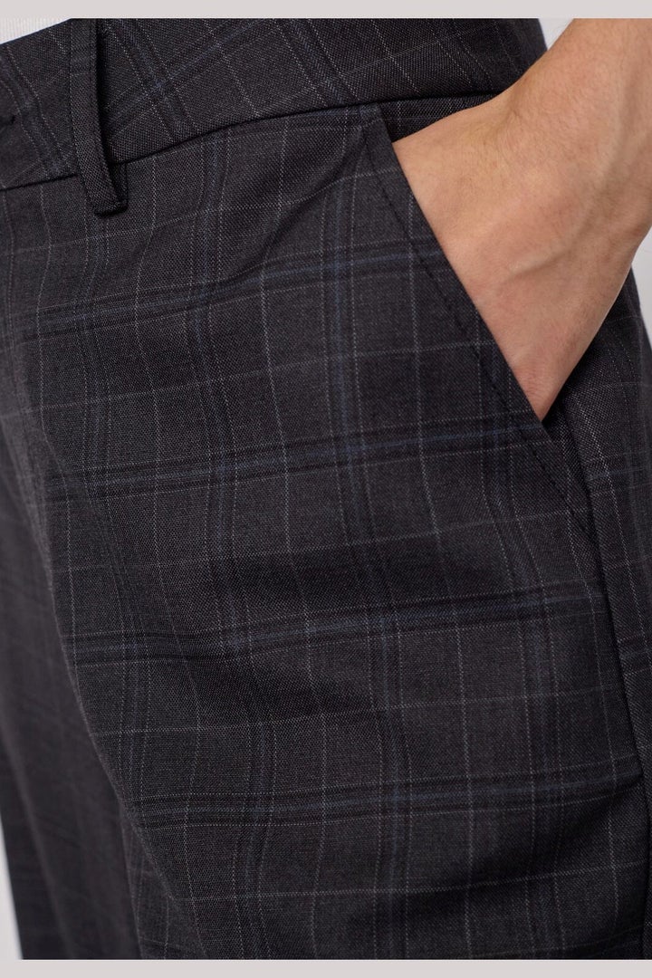 CO'COUTURE 500307 EloraCC Check Barrel Pants