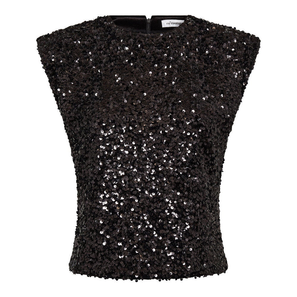 CO'COUTURE 35952 RoslynCC Sequin Top