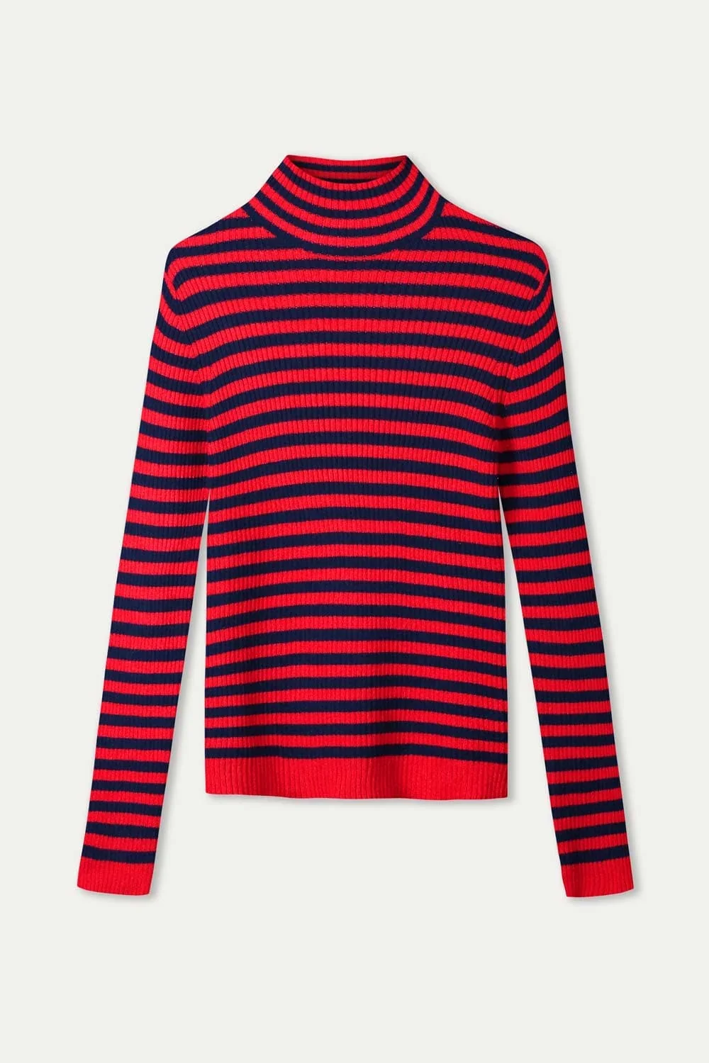 POM SP9828 PULLOVER - Riley rood-blauw