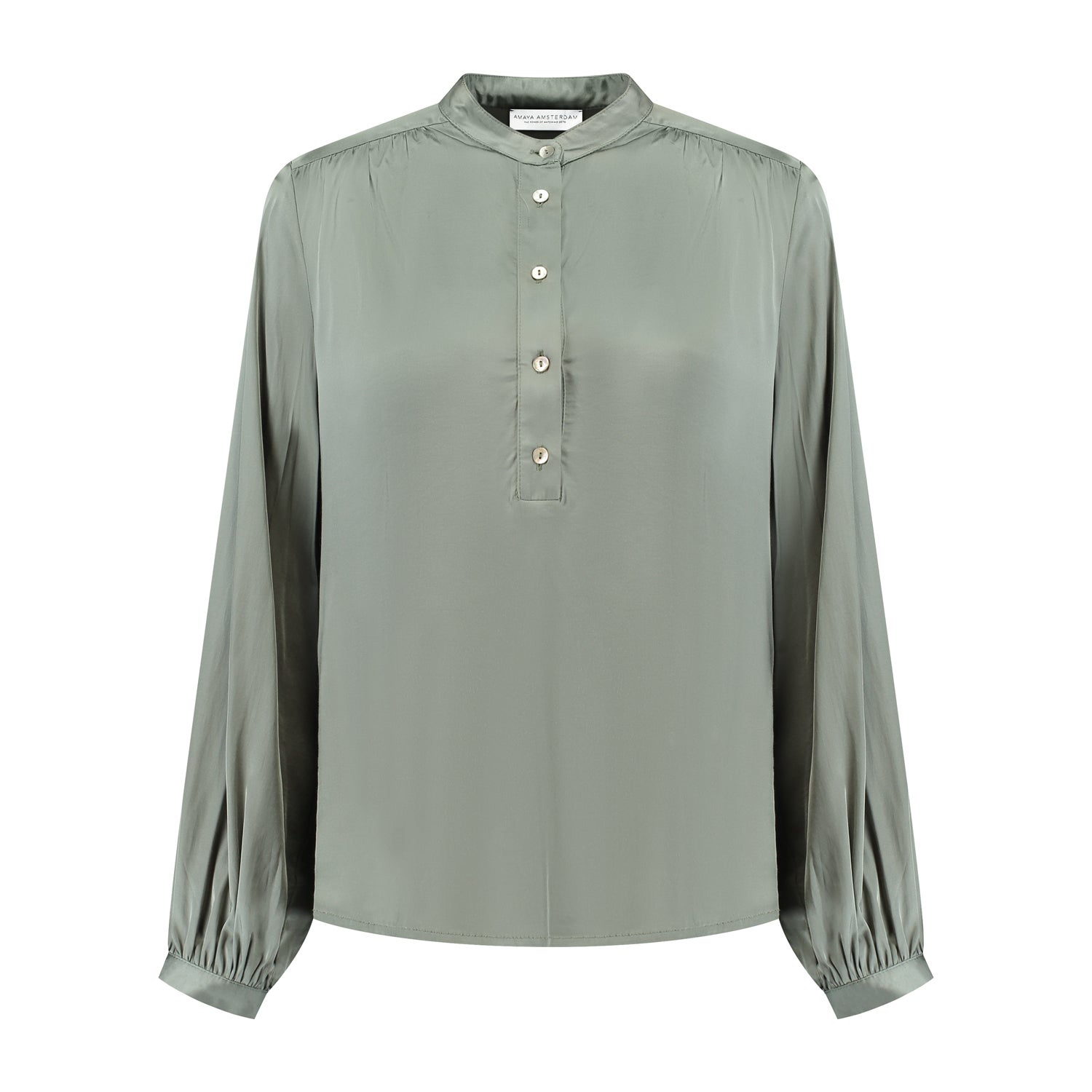 AMAYA Amsterdam Jip Blouse-GREEN