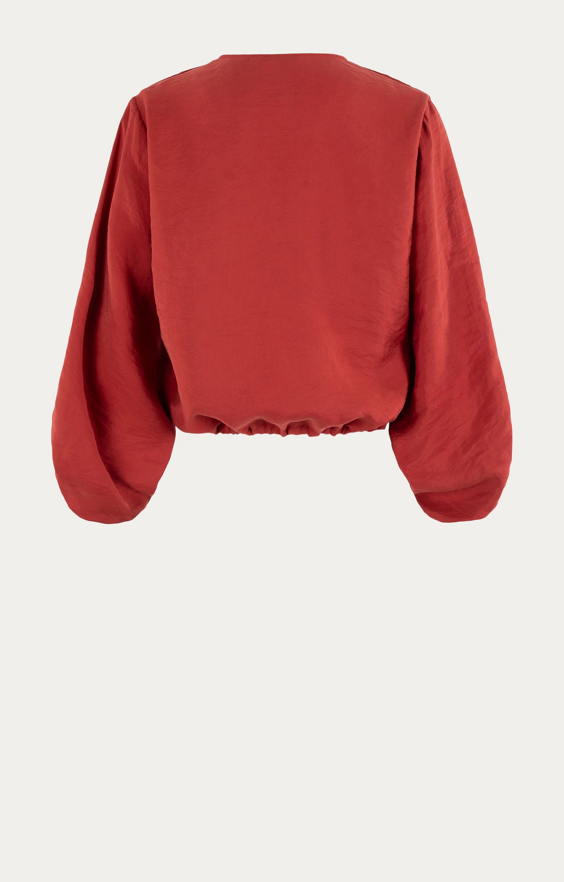 ANNA BLUE 43a05-03629B Blouse-Brick