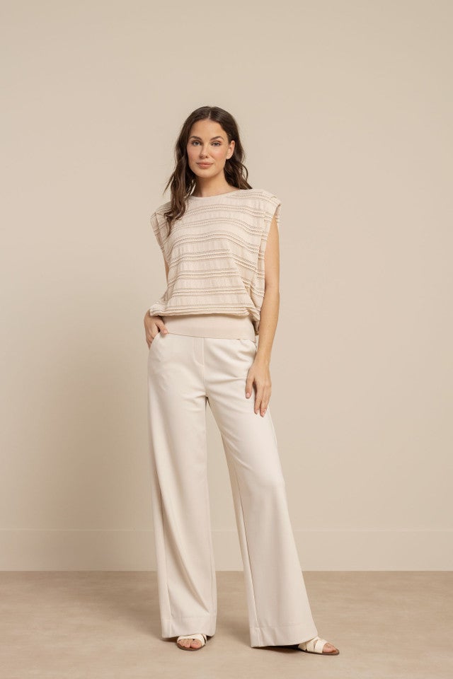 STUDIO ANNELOES 13773 Leona knitted top