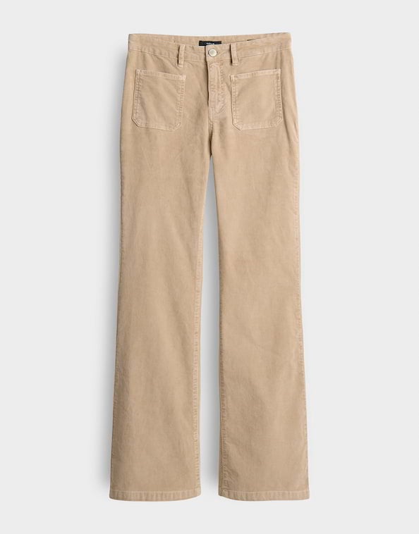 OPUS Flared broek 1045959389100 Ebbi corduroy