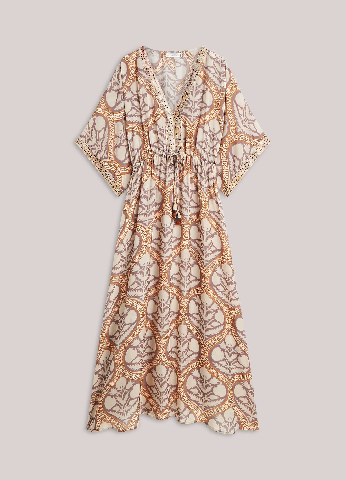SUMMUM Lange jurk art deco 5s1604-12121