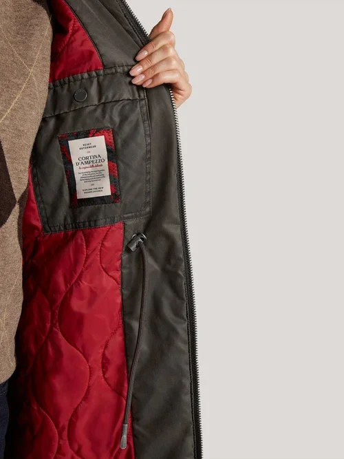 RESET LR03060263 MONTAGNA parka - chestnut