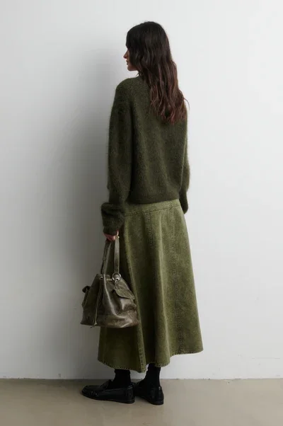 SECOND FEMALE 60126 Andrea KnitRib LS Cardigan