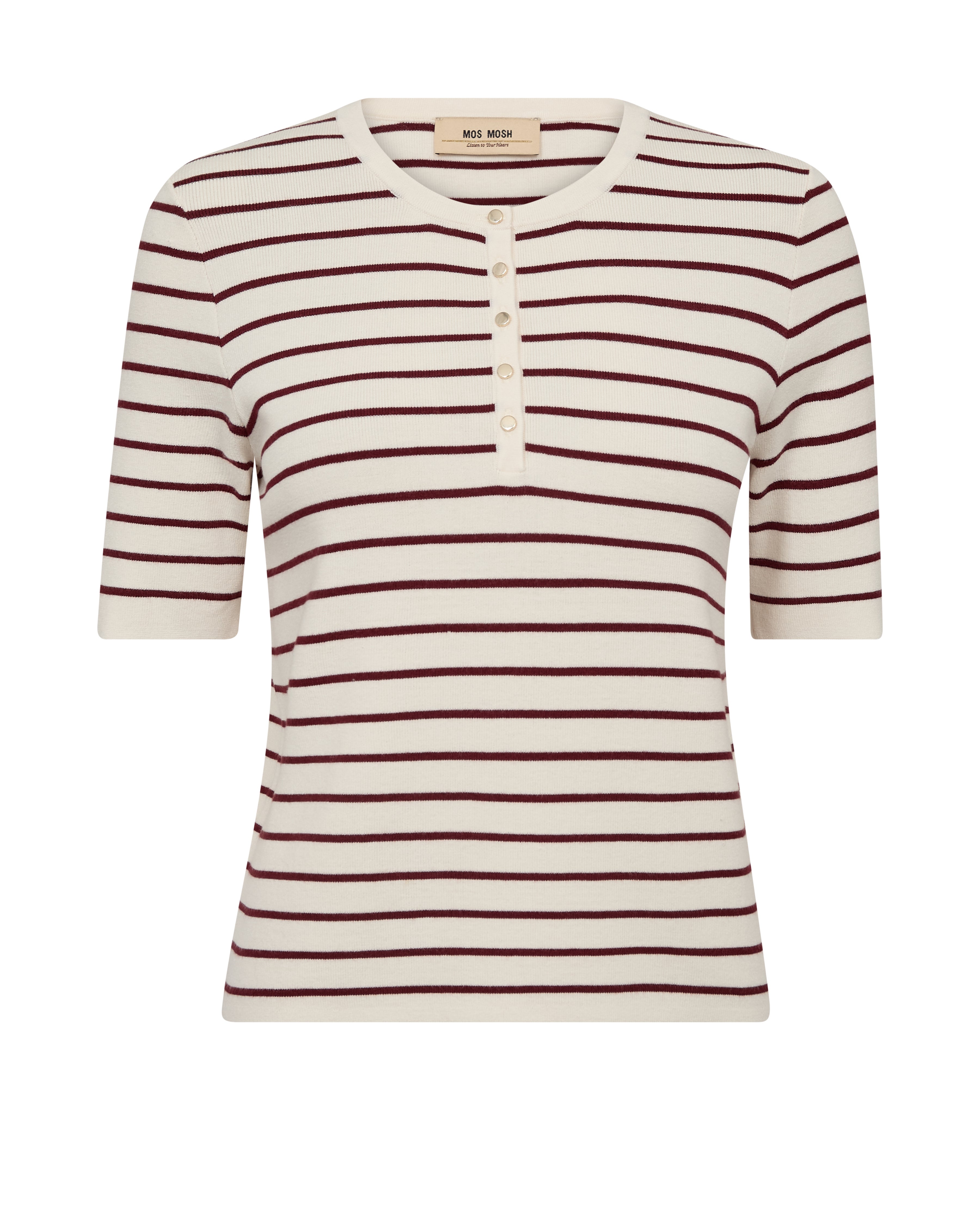 MOS MOSH 179080 MMAliz Caliz Stripe SS Knit