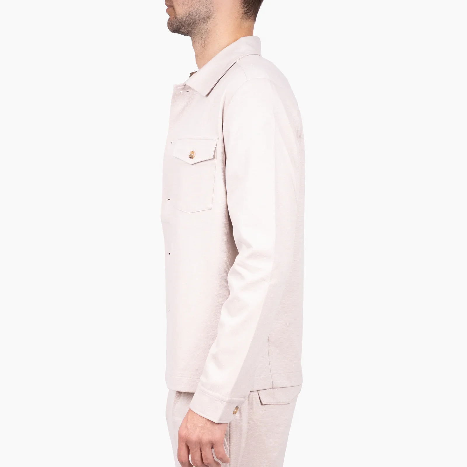 SEVEN DIALS SDL26114DU89 ARDWOLF Shirtjacket-Pebble