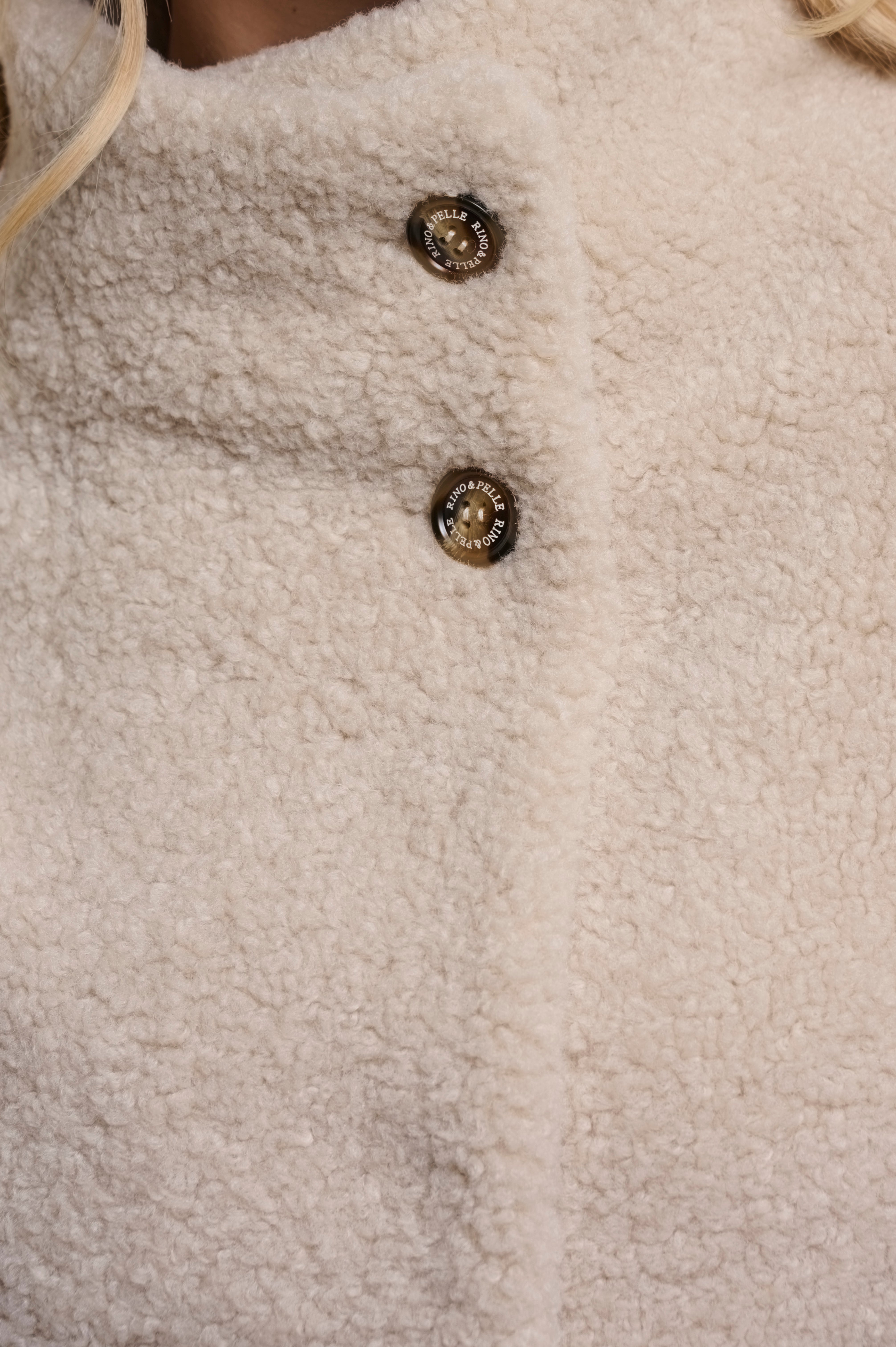 RINO & PELLE Denu.7002611 Jacket with high collar-birch