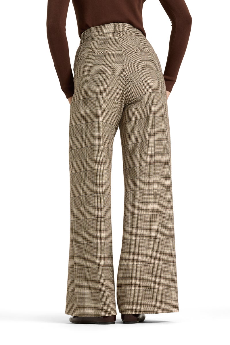 CAMBIO 64018 0238-00 Alexis Wool Check Pantalon