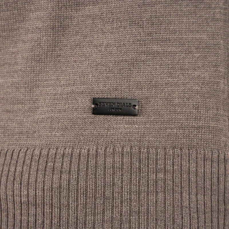 SEVEN DIALS SDL00005LU15 SAUL Pullover rits-taupe
