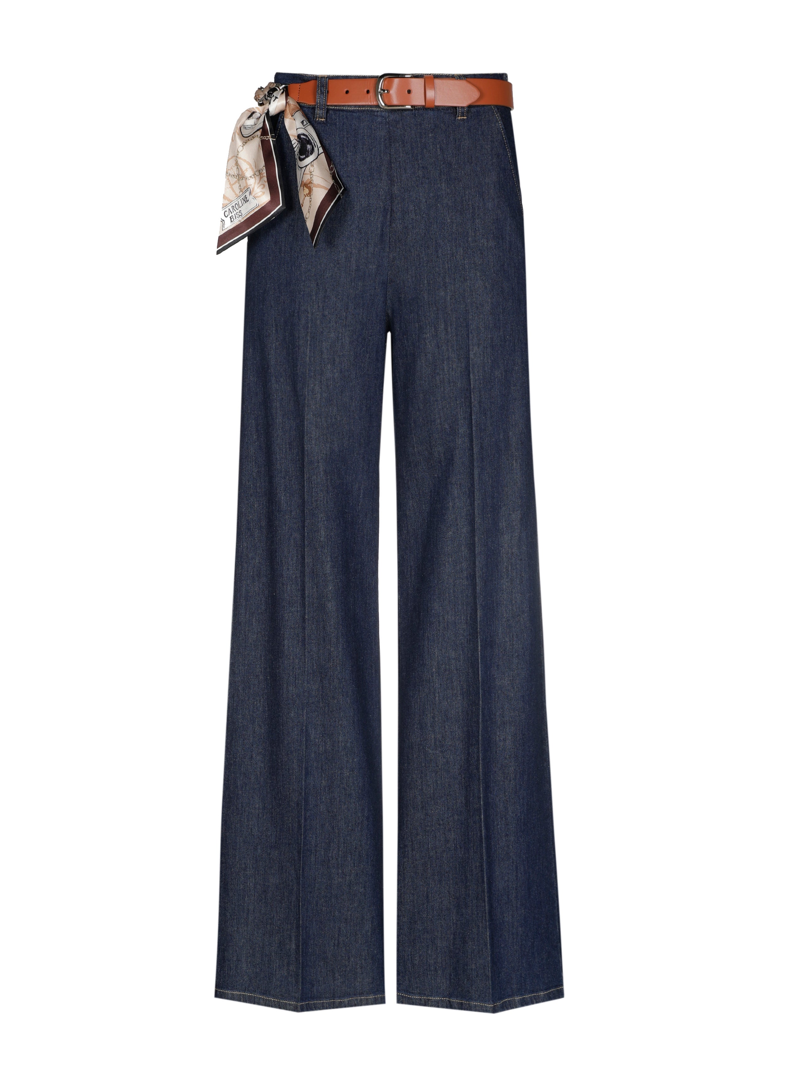 CarolineBiss 4516/23 Broek jeans recht